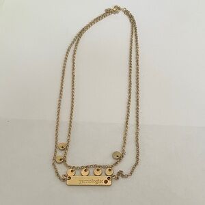 Yarnologist Gold Necklace